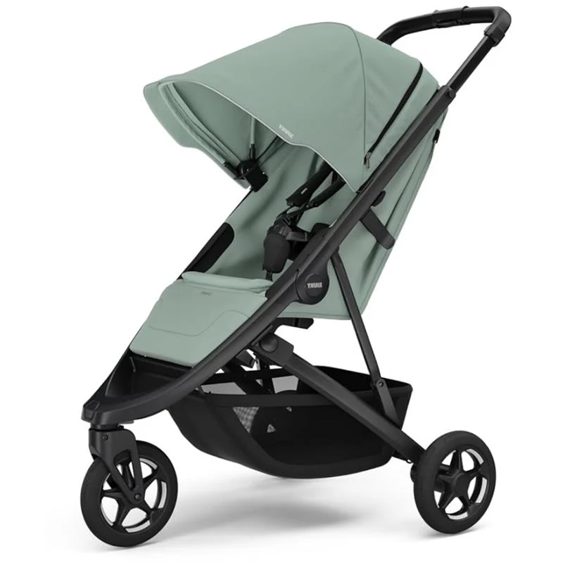 Thule Spring 2 Single Child Stroller, Mist Green