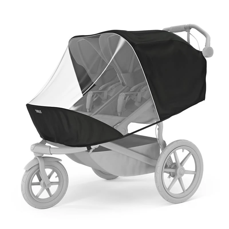 Thule - Urban Glide 3 Double Rain Cover Black