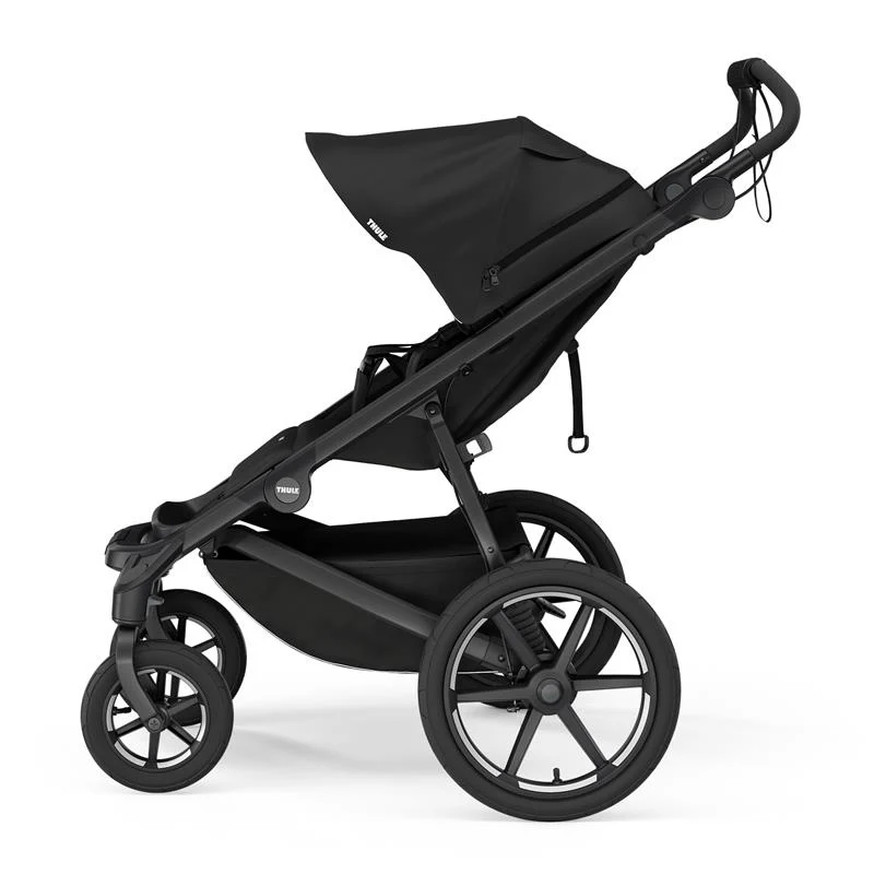 Thule - Urban Glide 4-Wheel Single Child All-Terrain Stroller Black - Image 2