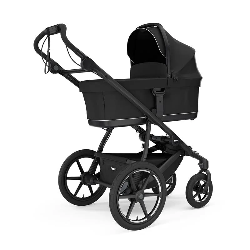 Thule - Urban Glide 4-Wheel Single Child All-Terrain Stroller Black - Image 3
