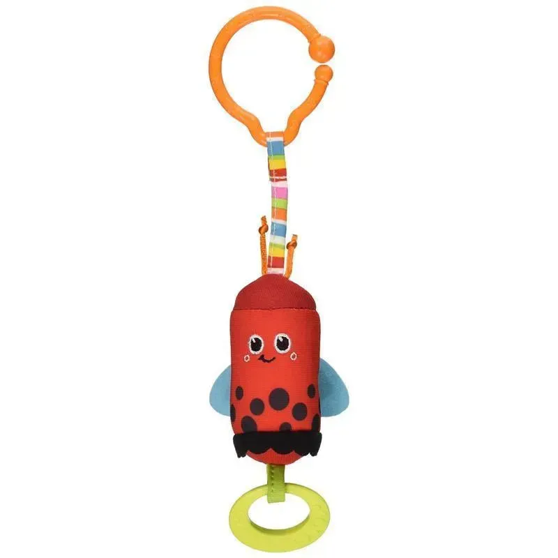Tiny Love Tiny Smarts Ladybug Wind Chime Clip - Image 2
