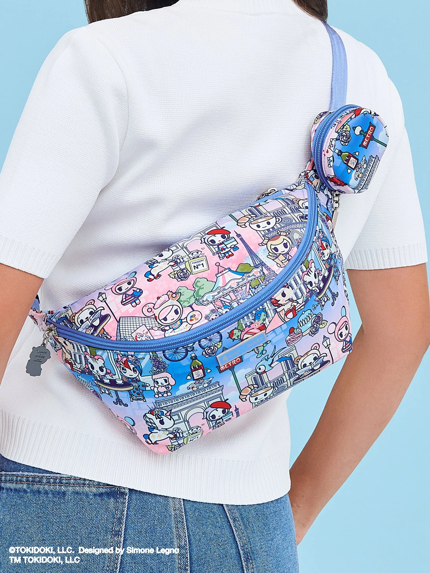 tokidoki Park Pack Belt Bag -  C'est la vie à Paris - Image 2