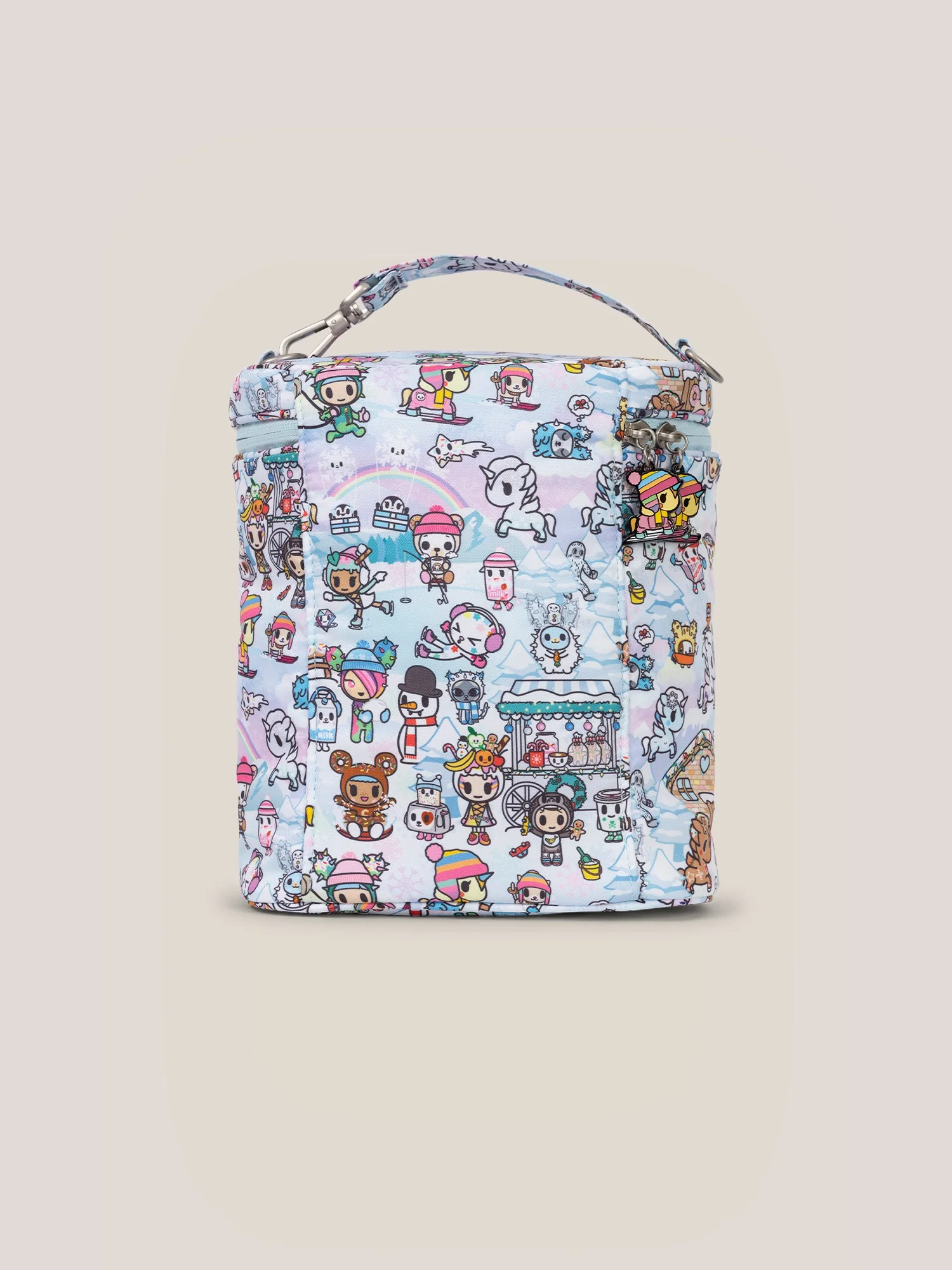 tokidoki Snow Day Fuel Cell Insulated Bottle Bag — Ice Blue - Image 6
