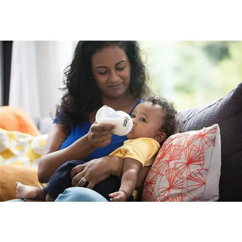 Tommee Tippee - Closer To Nature Newborn Baby Bottle Feeding Starter Set Kit - White - Image 8