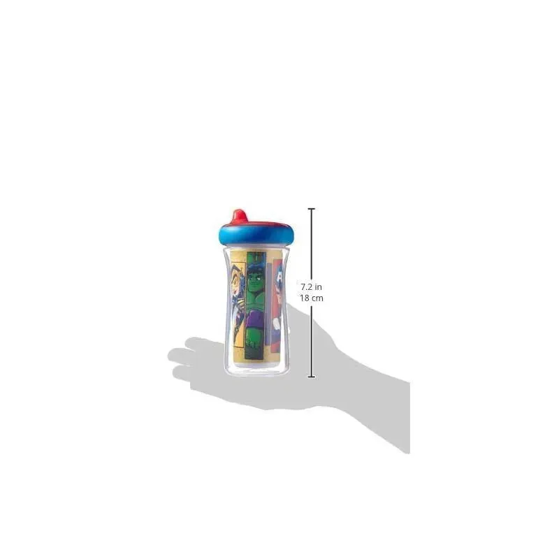 Tomy - 2 Pack Insulated Sippy Cup 9 Oz, Marvel - Image 6