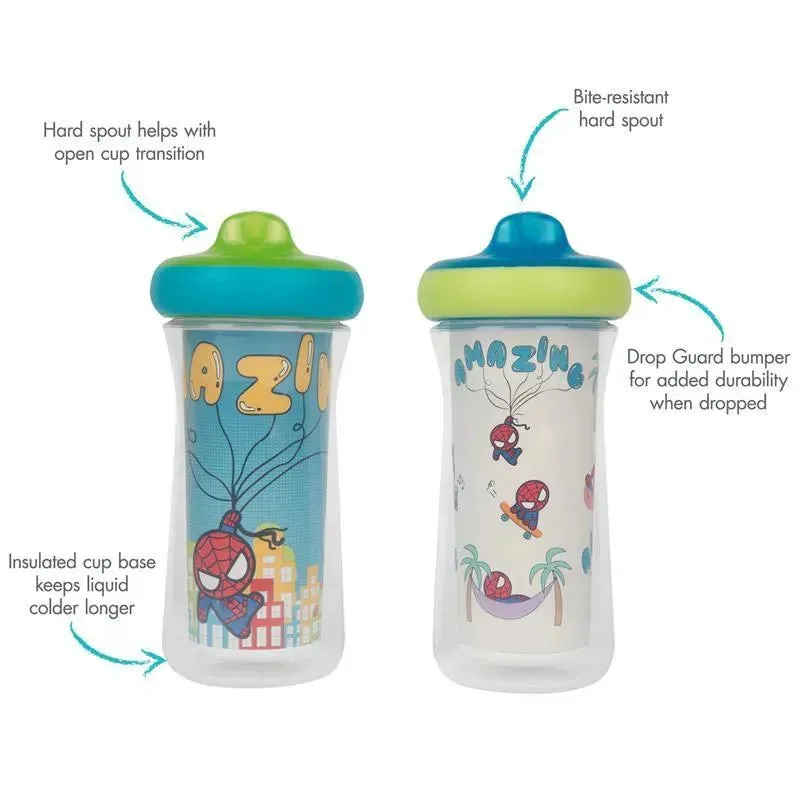 Tomy - 2Pk Marvel Insulated Sippy Cup 9Oz - Image 4
