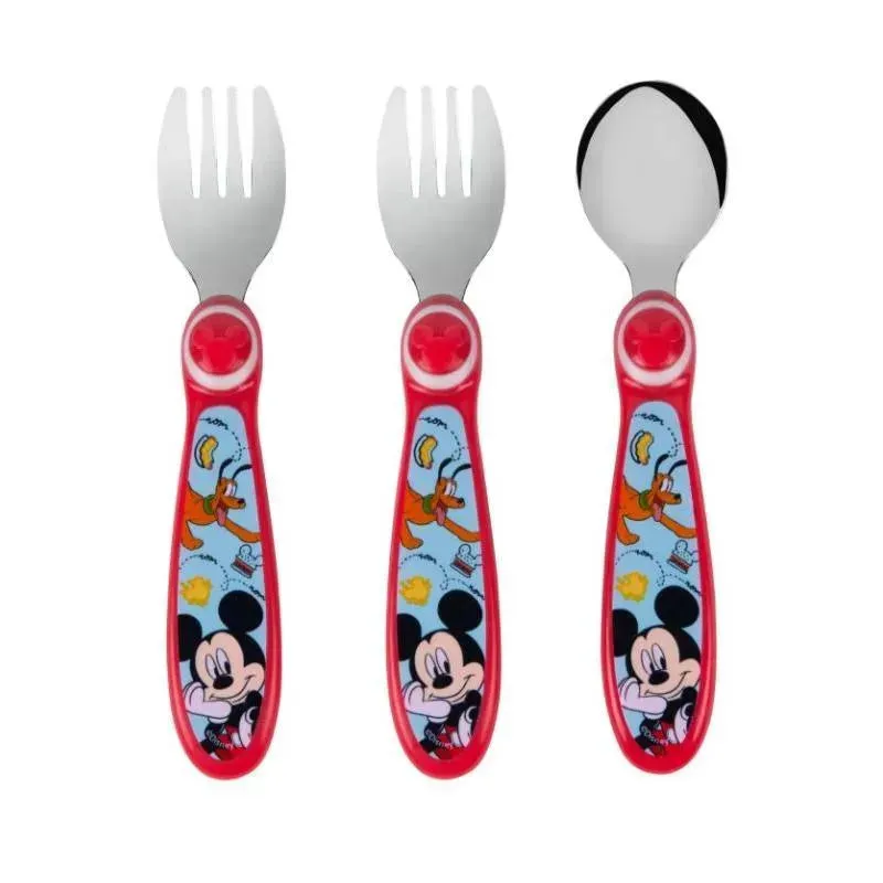 Tomy - 3Pk Disney Mickey Flatware
