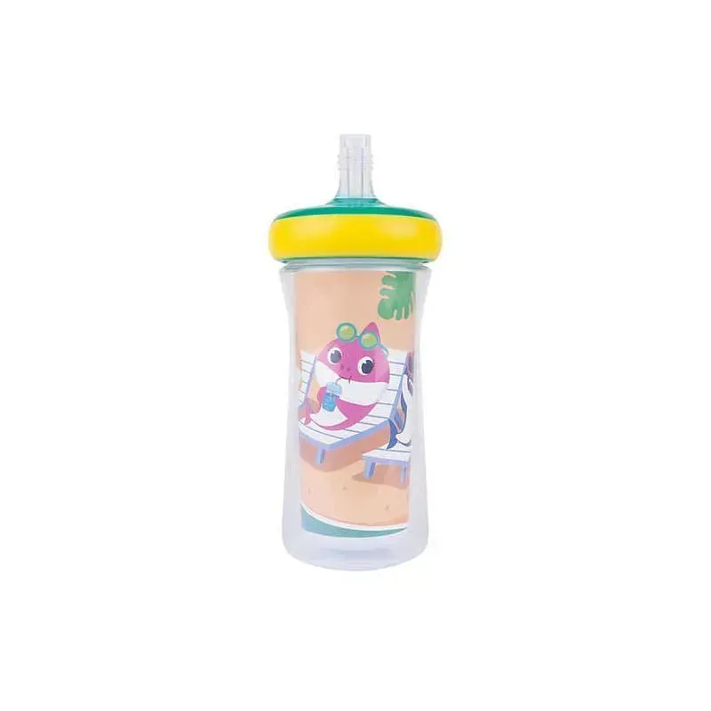 Tomy - Baby Shark Drop Guard Insulated Straw Cup - Image 2
