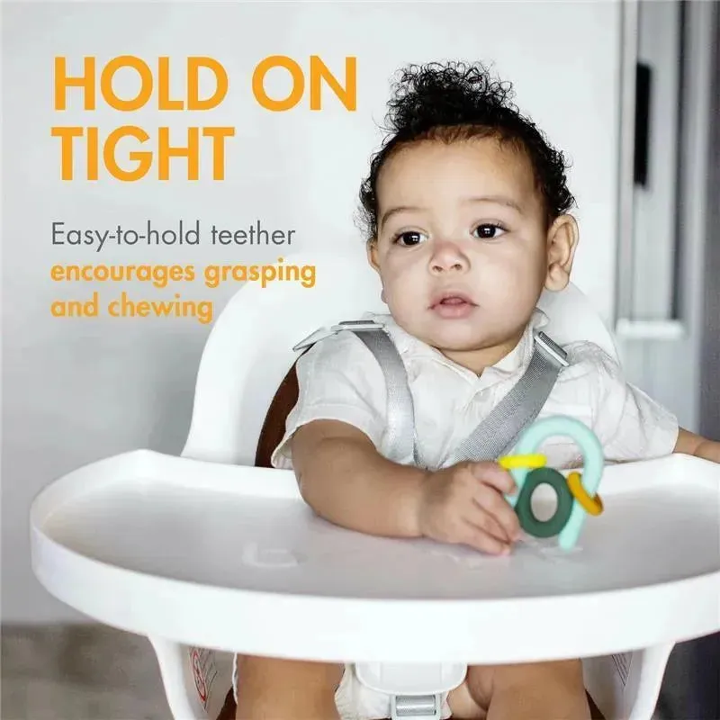 Tomy - Boon Hoop Silicone Baby Teether - Image 6