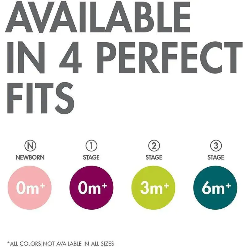 Tomy - Boon Jewl 4 Pk Stage 2 Pacifier Pink, 3M - Image 3
