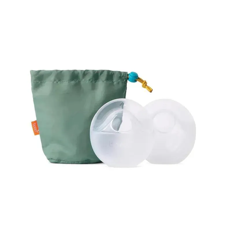 Tomy - Boon Trove Silicone Manual Breast Pump Bundle with Travel Pouch, 2 Pack - Image 2