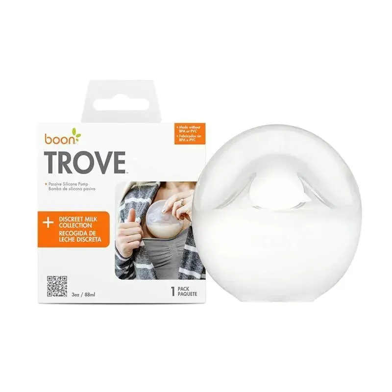 Tomy - Boon Trove Silicone Manual Breast Pump Bundle with Travel Pouch, 2 Pack - Image 3
