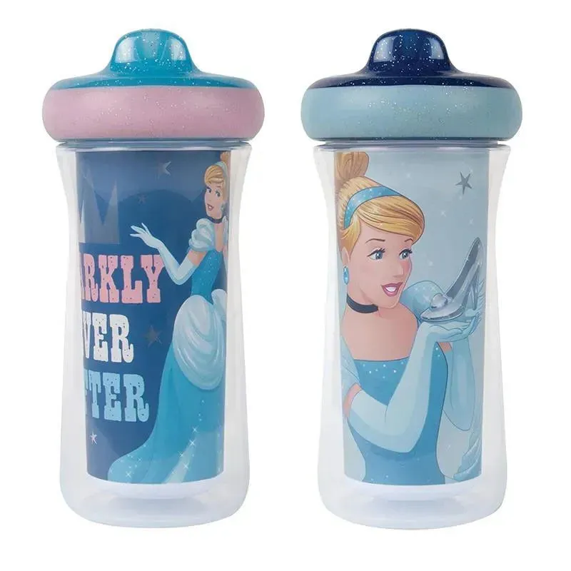 Tomy - First Years Cinderella Ins 9 Oz Sippy Cup 2 Pk