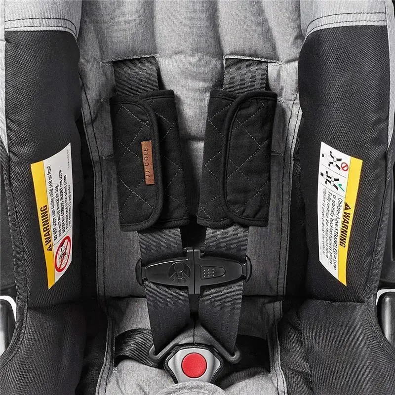 Tomy JJ Cole Car Seat Strap Covers, Black - Image 3