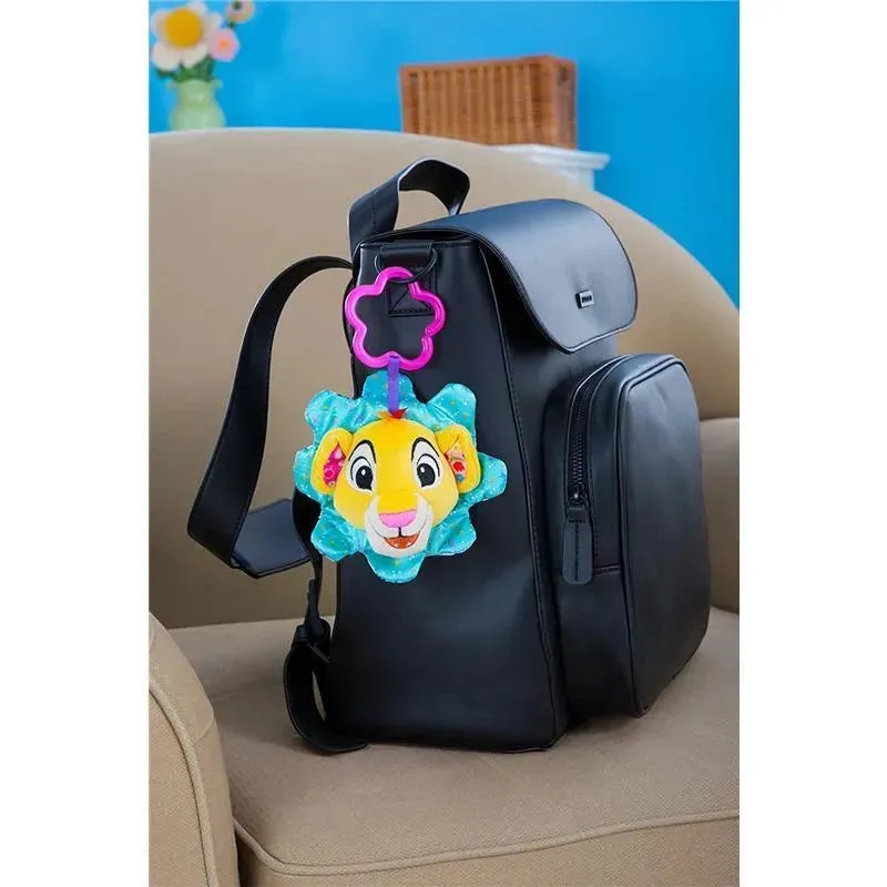 Tomy Lamaze Clip-On Baby Rattle, Nala - Image 2