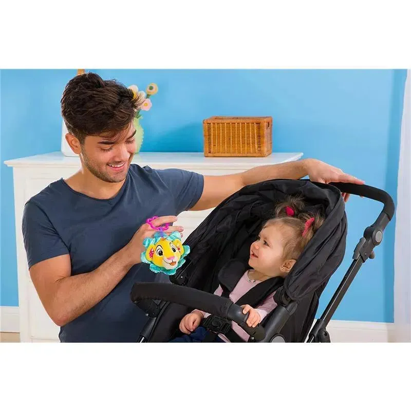 Tomy Lamaze Clip-On Baby Rattle, Nala - Image 3