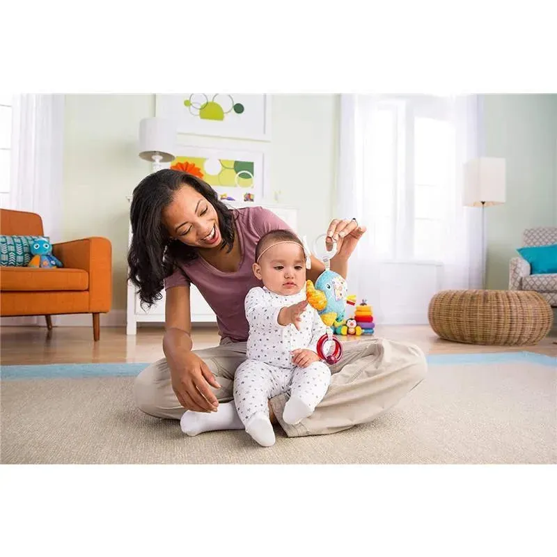 Tomy Lamaze Clip On Car Seat Toy, Elephant - Image 2