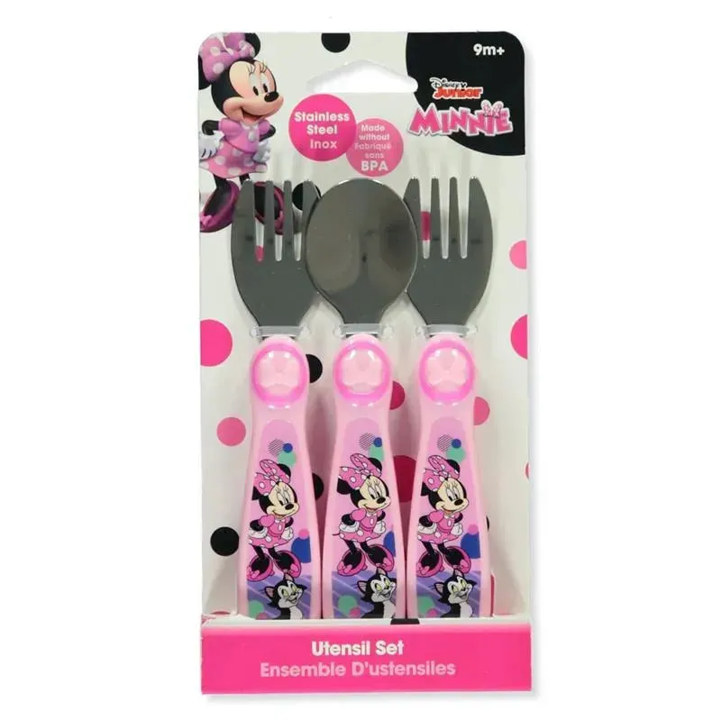 Tomy - Minnie Utensil 3 Pk