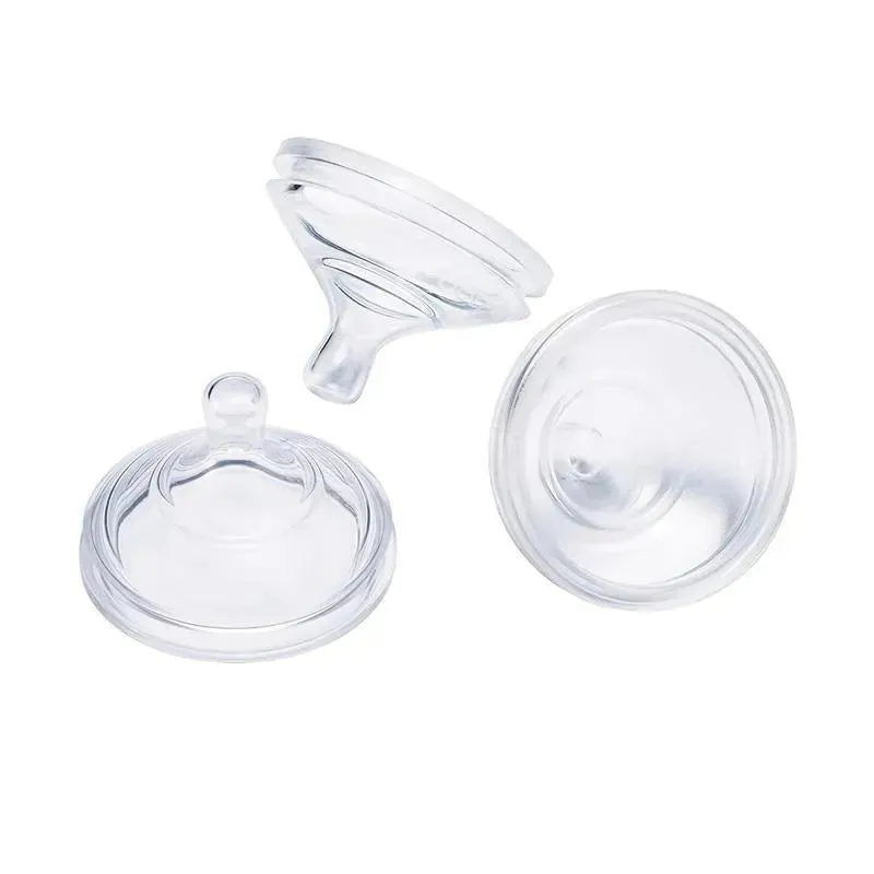 Tomy - Nursh Silicone Nipple Extra Slow 3Pk
