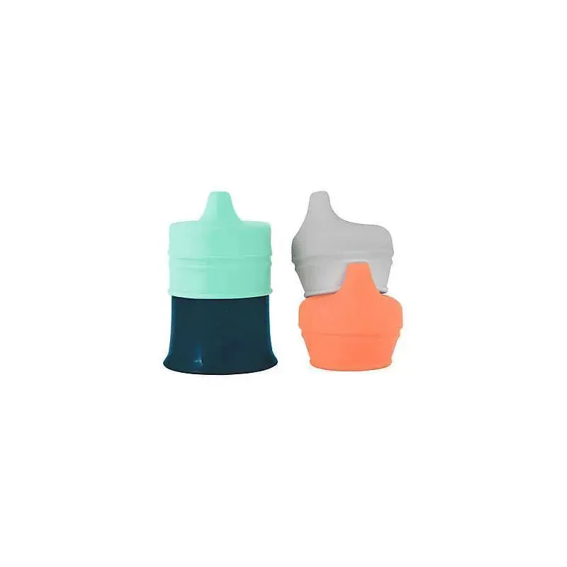 Tomy - Snug Spout Universal Silicone Sippy Lids & Cup - Image 2