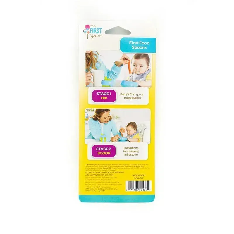 Tomy - The First Years First Food Spoons 2 units - Image 7