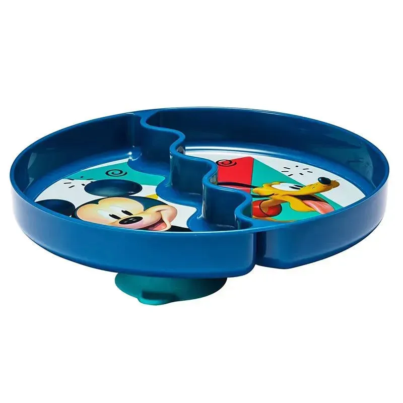 Tomy The First Years Suction Kids Plate Divided, Mickey/Pluto - Image 2