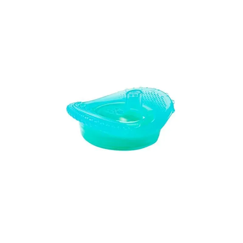 Tomy - The First Years Teethe Around Sensory Trainer Cup, 7 oz, Blue - Image 4
