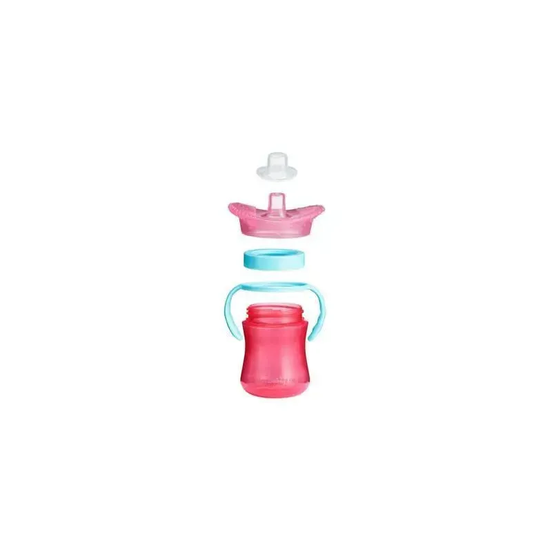 Tomy - The First Years Teethe Around Sensory Trainer Cup, 7Oz, Pink - Image 9