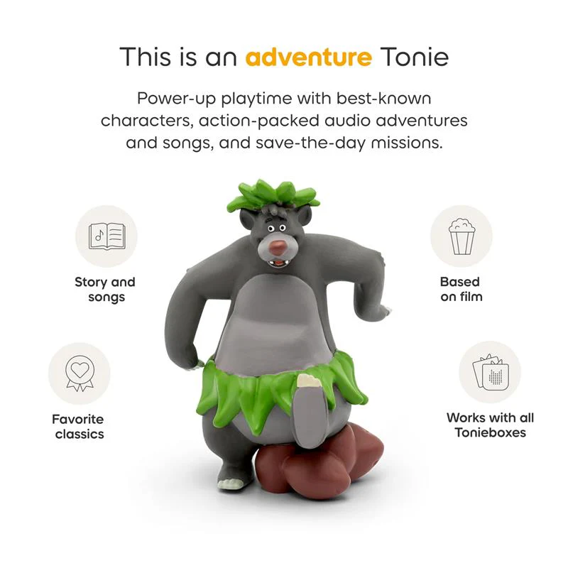Tonies Baloo Audio Toy Figurine from Disney's The Jungle Book - Image 4