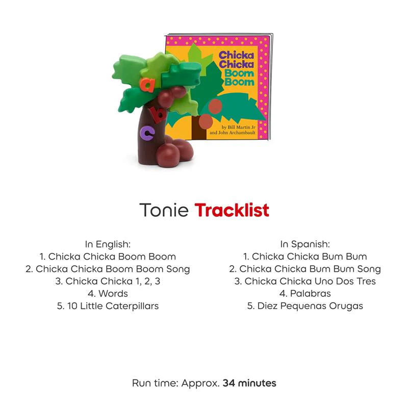 Tonies Chicka Chicka Boom Boom and Other Stories Audio Toy Figurine [English/Spanish] - Image 5