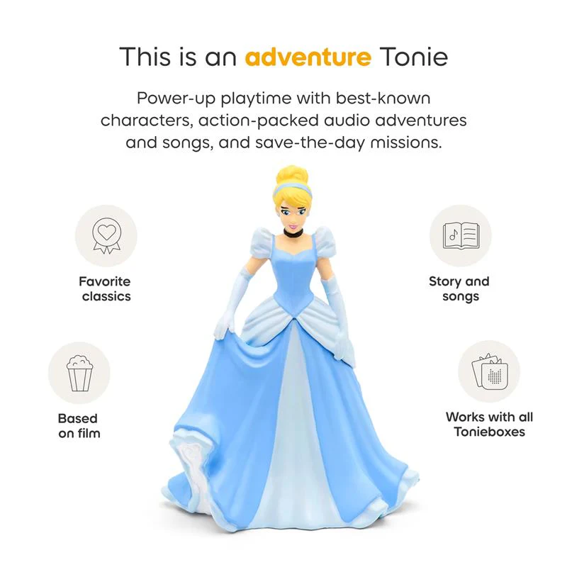 Tonies Cinderella Audio Toy Figurine from Disney - Image 4