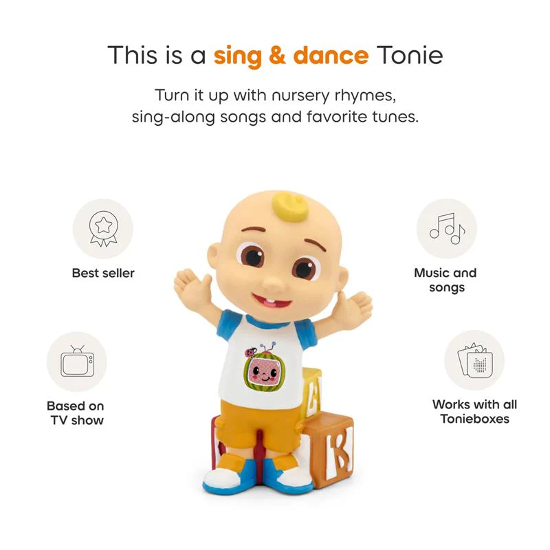 Tonies CoComelon JJ Audio Toy Figurine from Moonbug - Image 4