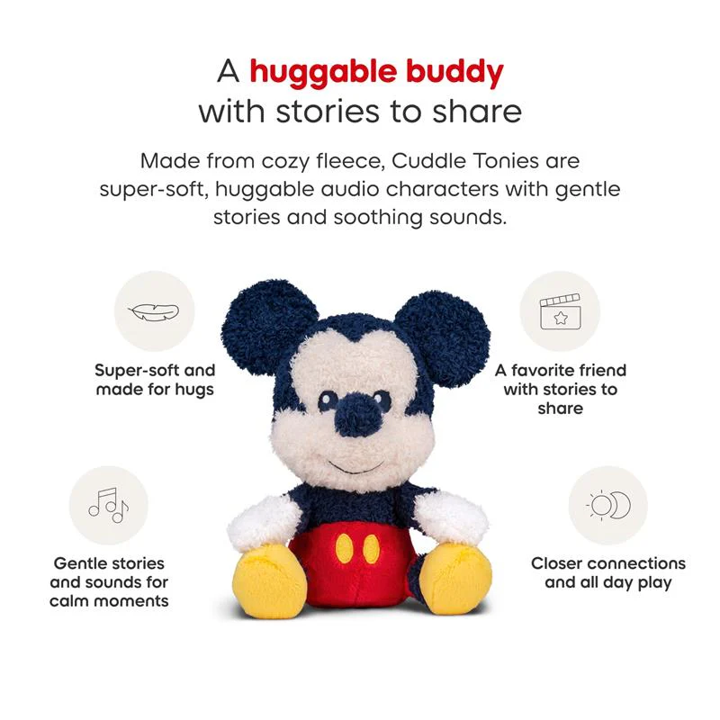 Tonies Cuddle Mickey Mouse Audio Toy Plush from Disney - Image 4