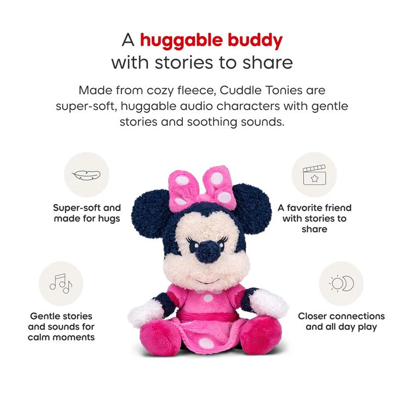 Tonies Cuddle Minnie Mouse Audio Toy Plush from Disney - Image 4