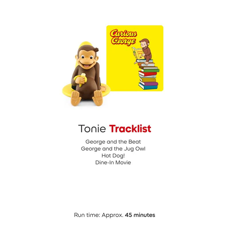 Tonies Curious George Audio Toy Figurine - Image 5