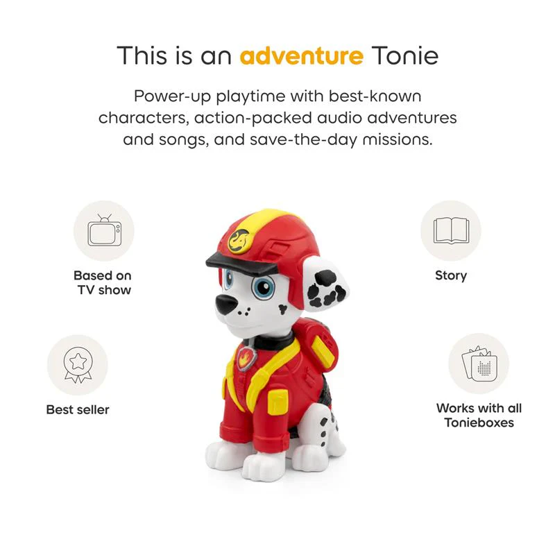 Tonies Marshall Audio Toy Figurine from PAW Patrol Jungle Pups - Image 4