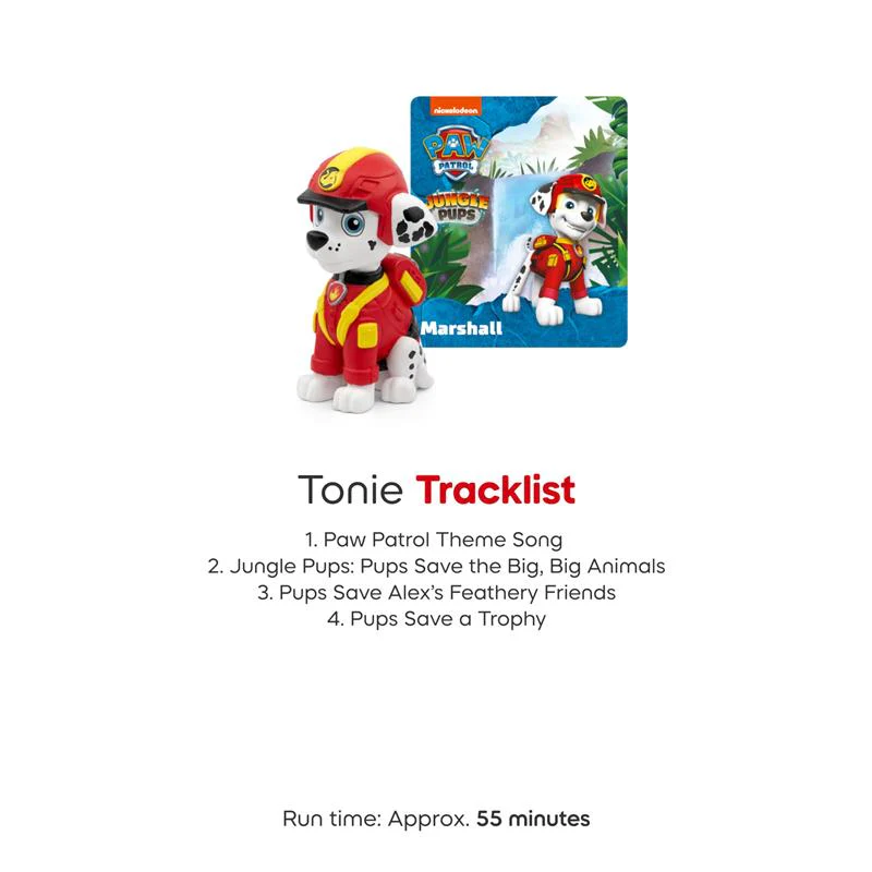 Tonies Marshall Audio Toy Figurine from PAW Patrol Jungle Pups - Image 5