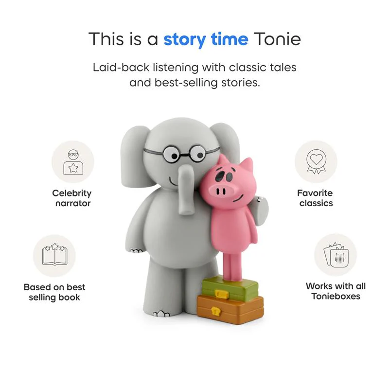 Tonies Mo Willems' Elephant & Piggie Audio Toy Figurine - Image 4
