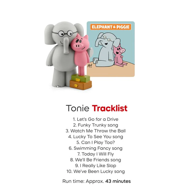 Tonies Mo Willems' Elephant & Piggie Audio Toy Figurine - Image 5