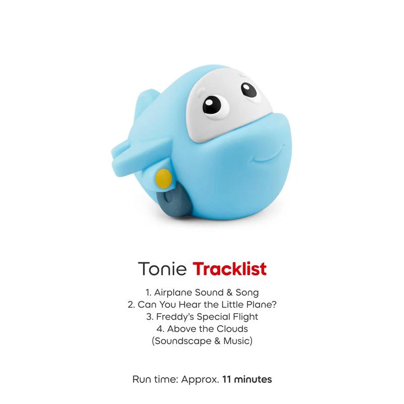 Tonies My First Travel Set Airplane, Ship and Train Soft and Squeezable Audio Toy Figurines - Image 6