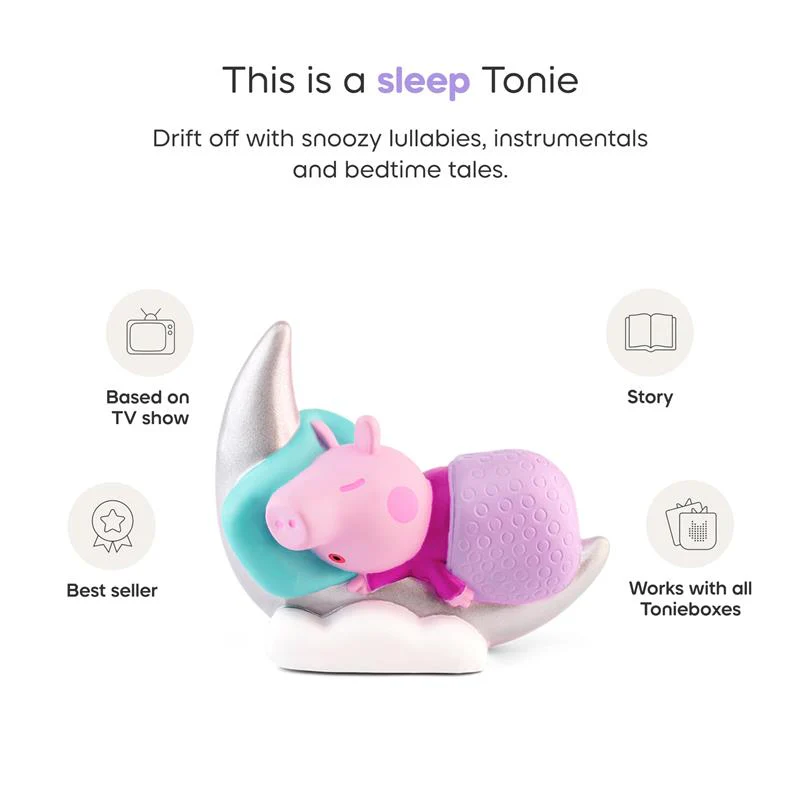 Tonies Peppa's Bedtime Stories Audio Toy Figurine from Peppa Pig - Image 4
