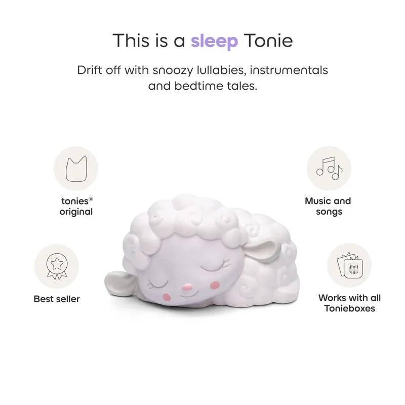 Tonies Sleepy Friends: Lullaby Melodies with Sleepy Sheep Audio Play Character - Image 5