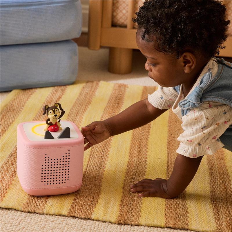 Tonies Toniebox 2 Audio Player Starter Set for Kids 1+ with Playtime Puppy, Cloud Pink - Image 2