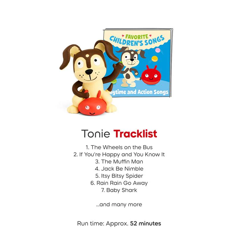 Tonies Toniebox 2 Audio Player Starter Set for Kids 1+ with Playtime Puppy, Cloud Pink - Image 6