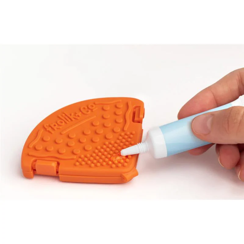 Toothi - Teether Clip, Papaya - Image 6