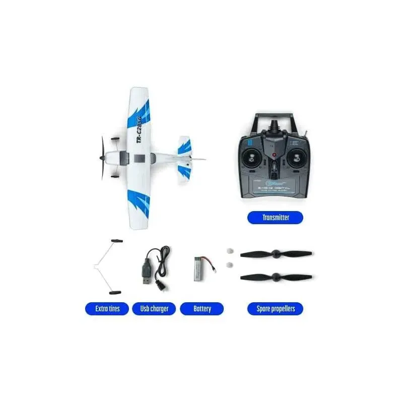 Top Race - Rc Plane 3 Channel Remote Control Airplane - Image 3