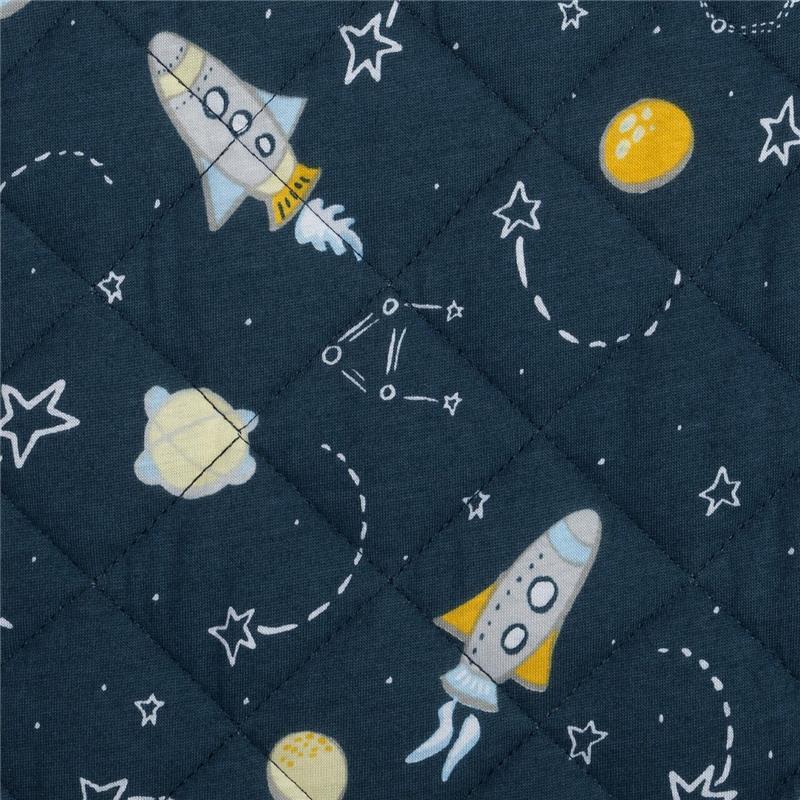 Trend Lab - Fitted Cotton Jersey Playard Sheet, Rockets - Image 3