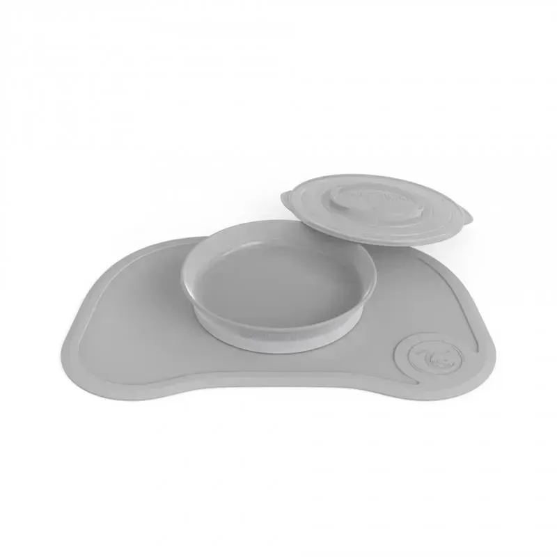 Twistshake Click Mat and Plate 6M+ - Grey - Image 4