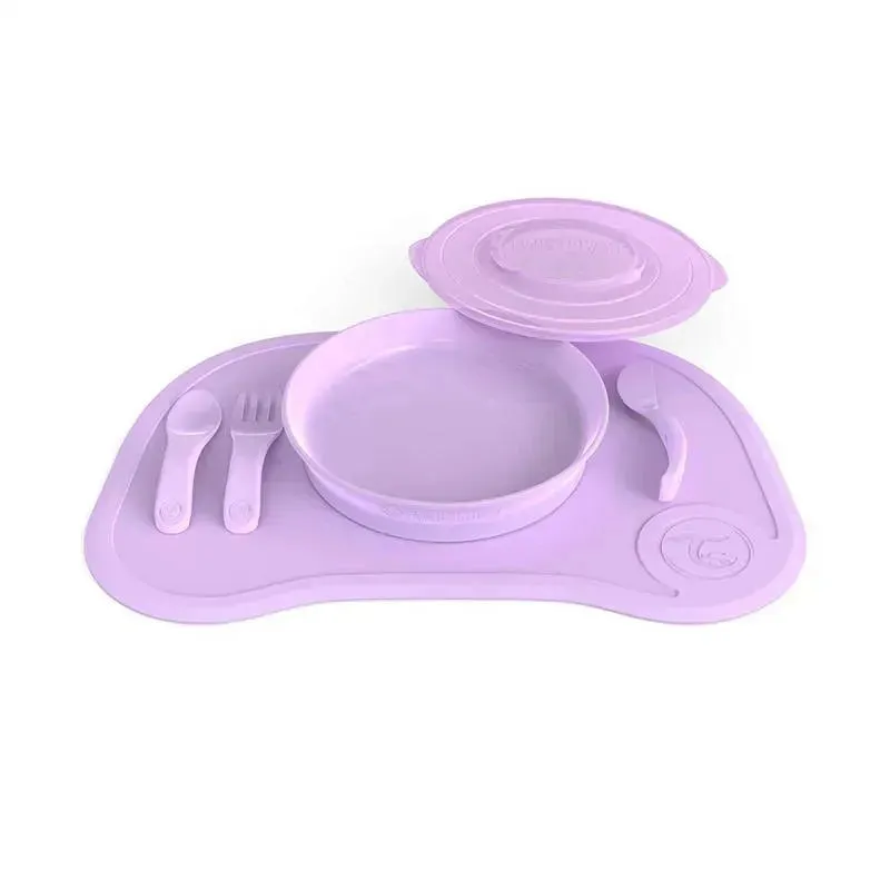 Twistshake - Plate 6+ M, Pastel Purple - Image 2