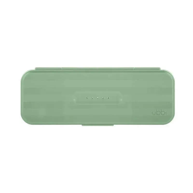 Ubbi - On-The-Go Drying Rack & Brush Set, Sage - Image 8